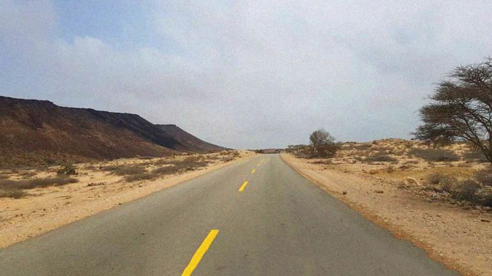 Hargeisa-Berbera-highway,-Somaliland-Horn-of-Africa
