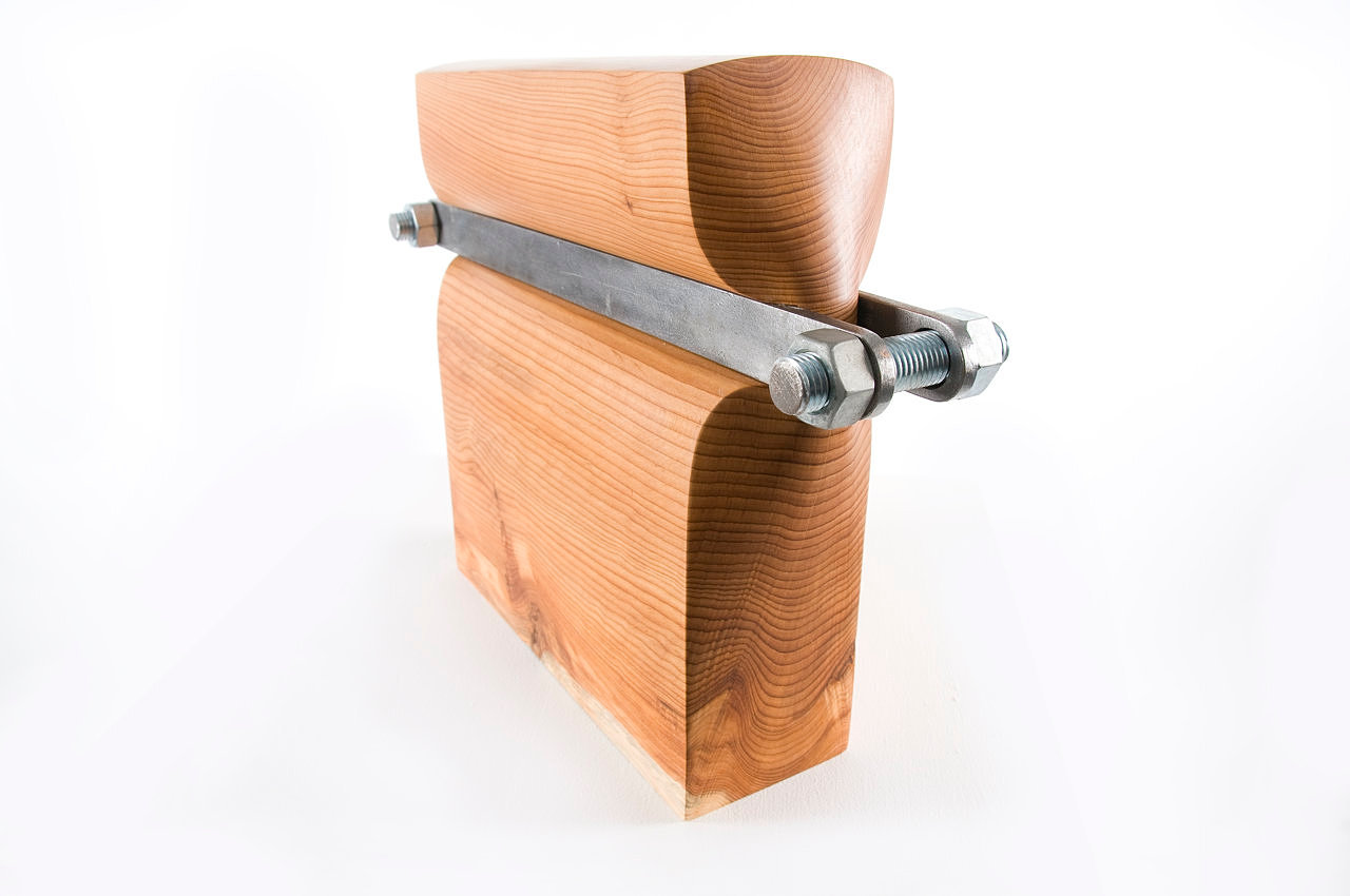 Phil Young wood carving art Bristol Clamp