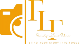 Family Lens Films logo — Cape Breton videography brand specializing in weddings, family films, and small business