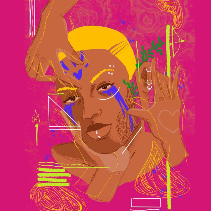 Ilustração digital por Kawany Tamoyos