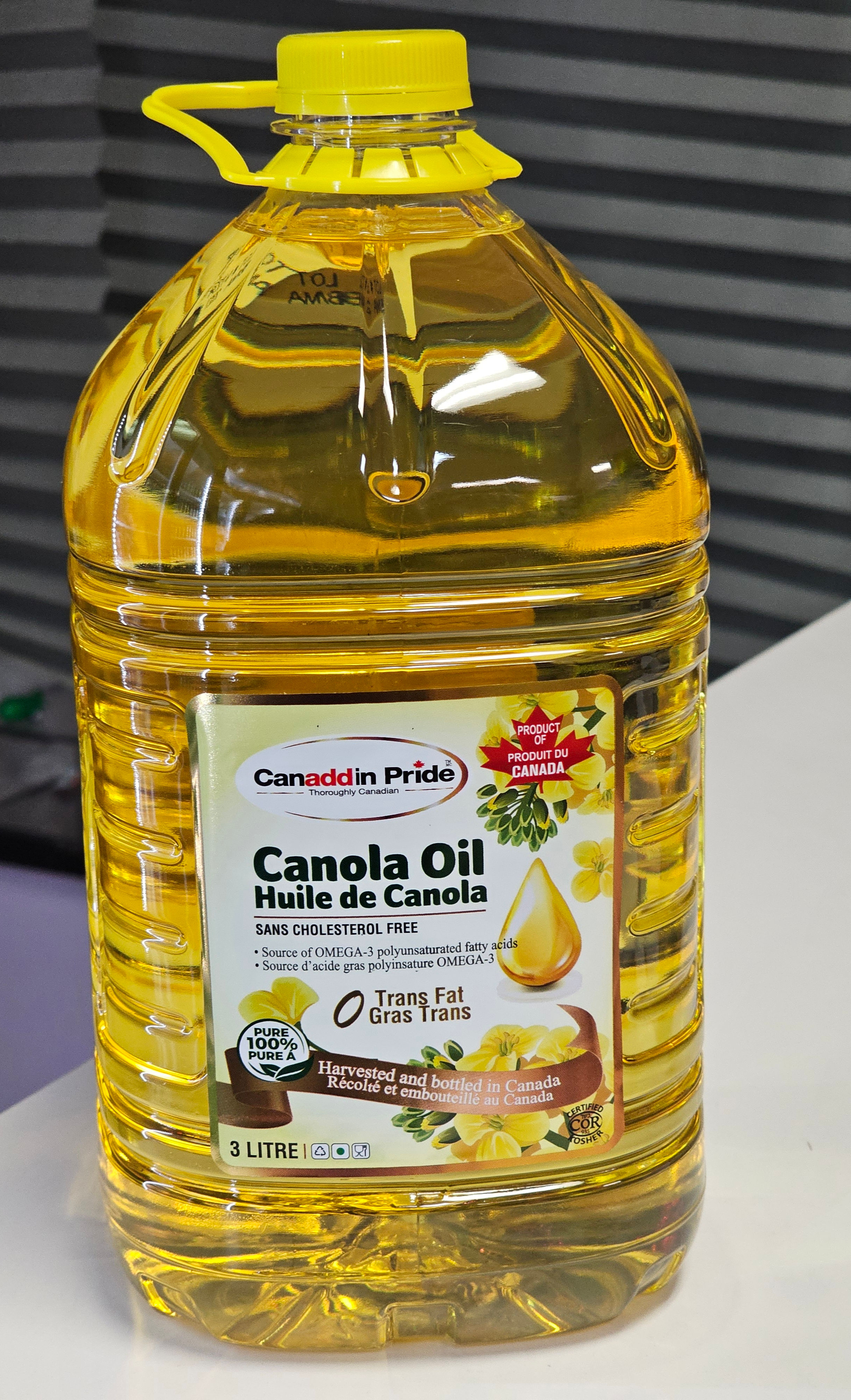 Canaddin Pride Canola oil 3ltrs