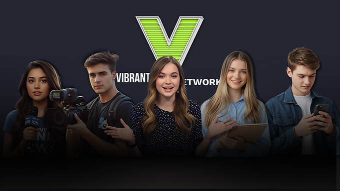 WYNOT World Wide space, Go Universal M 's with its youth-led media network, Vinrantology Network Logo and it's youth digital media storytellers in Eagle Paass, Texas.