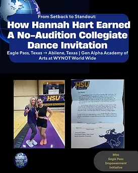 Hannah Hart's WYNOT Impact Story on how she went from not making her high school dance tea