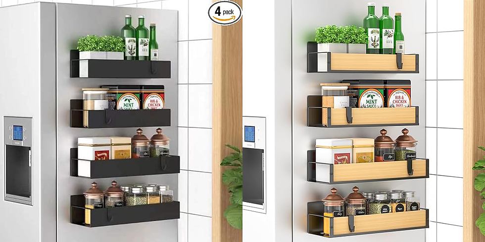 HuggieGem Magnetic Spice Racks
