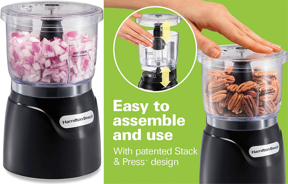 Hamilton Beach Vegetable Chopper & Mini Food Processor