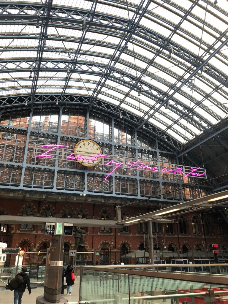 We decided to take the Eurostar train to Paris