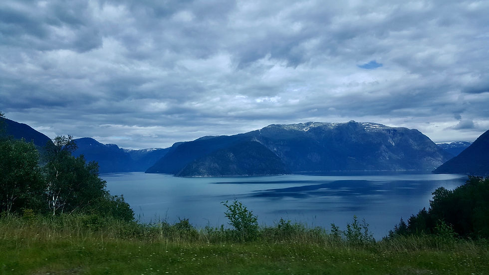 The hardangerfjord is the second-longest fjord in Norway