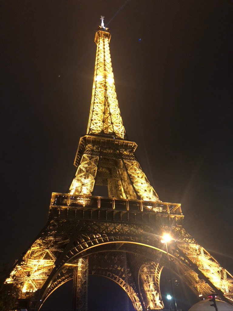 The Eiffel Tower is one of Paris' most notable landmarks
