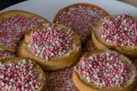 In the Netherlands, Beschuit met Muisjes is made for a baby girl
