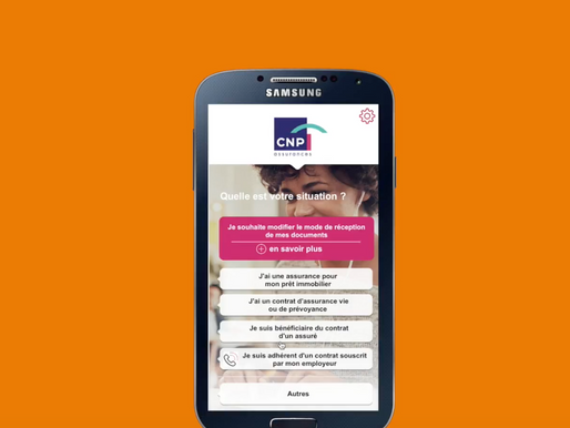Comment CNP Assurances intègre le SVI visuel sur son numéro de standard ?
