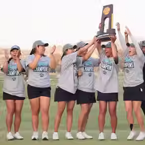 Diana Lee Clinches the National Championship for Northwestern in 2025 NCAA DI Women's Golf Championship!