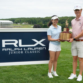 Congrats to Yujie Liu victory at RLX Junior Classic 