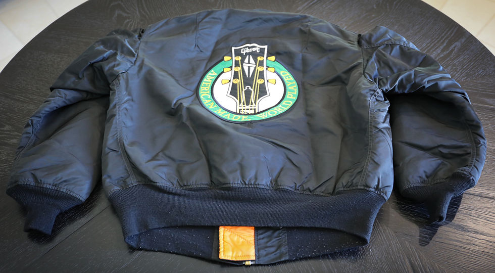 Thumbnail: Vintage USAF MA-1 Gibson Flight Jacket - Large