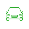Vehicles moderns per a les pràctiques de conducció.