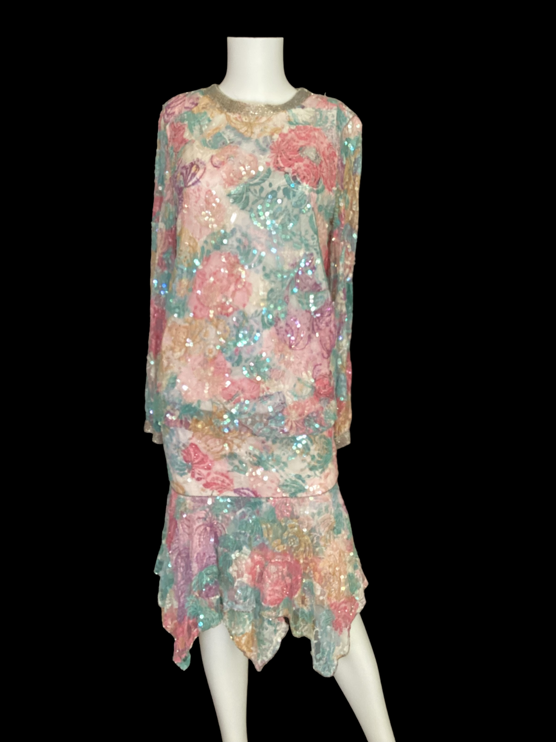 Vintage sequin and beaded dress                     **NO TAGS**