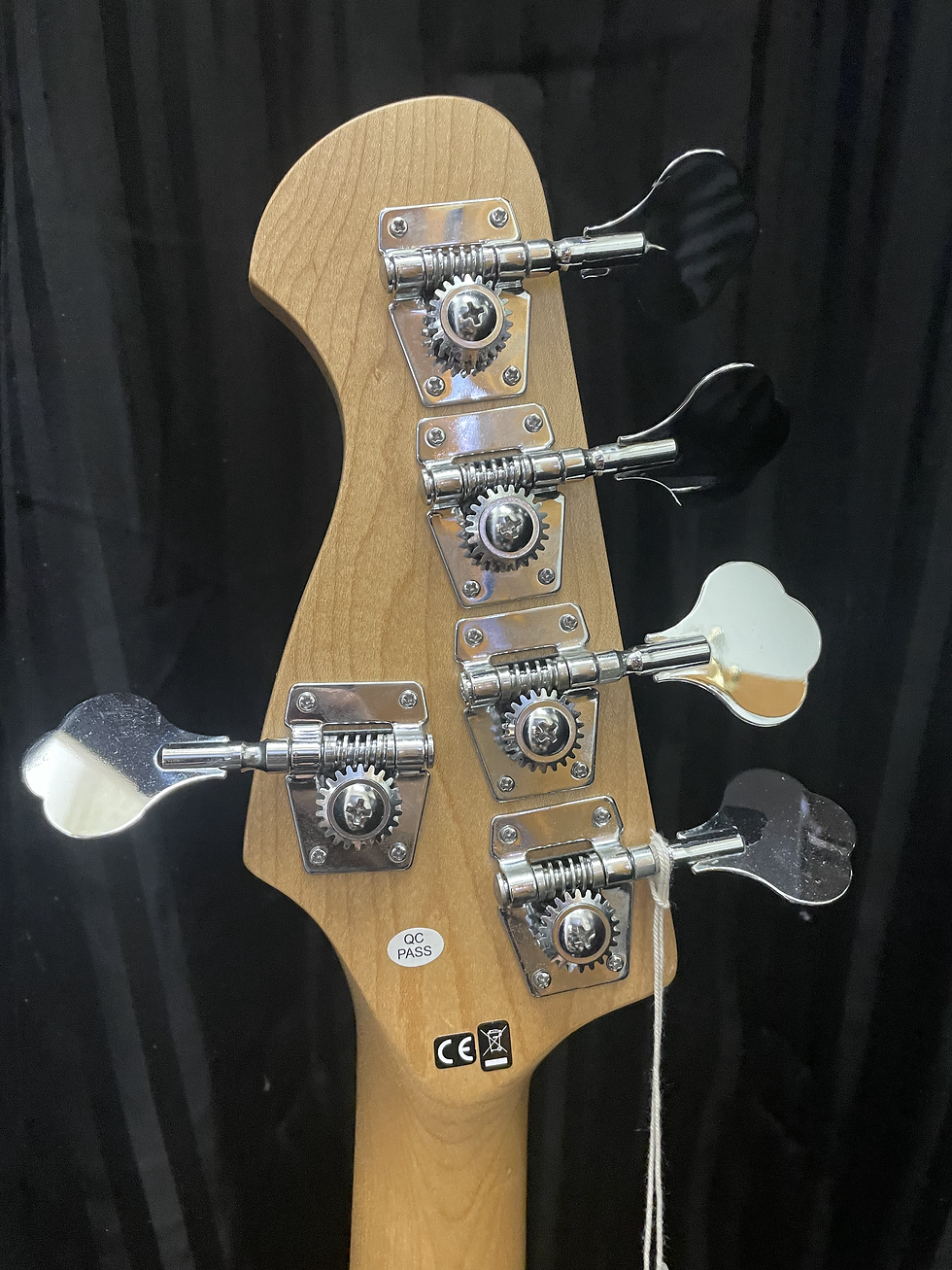 Thumbnail: Harley Benton PJ-75 OW 5 String White