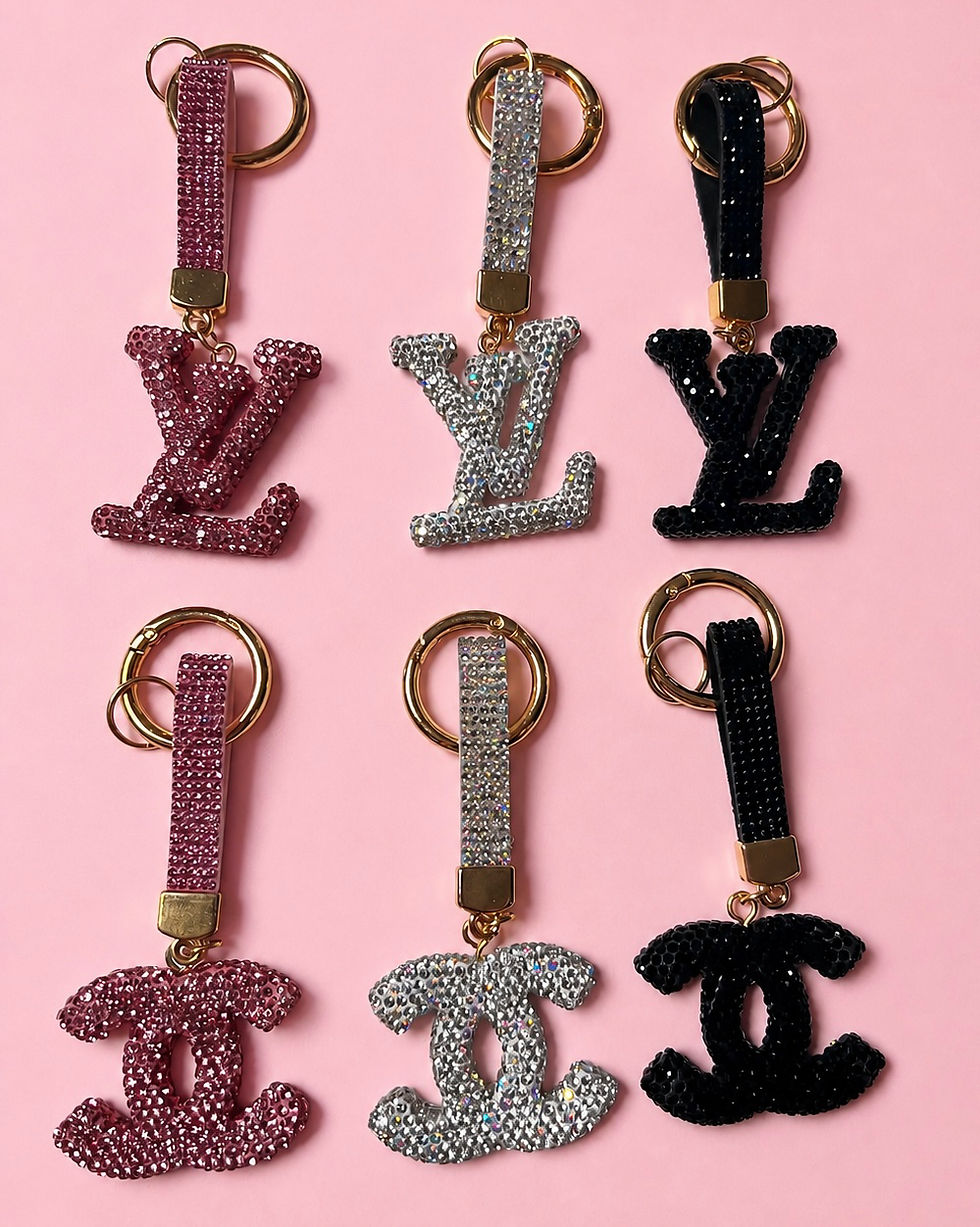 Thumbnail: Rhinestone Keychain