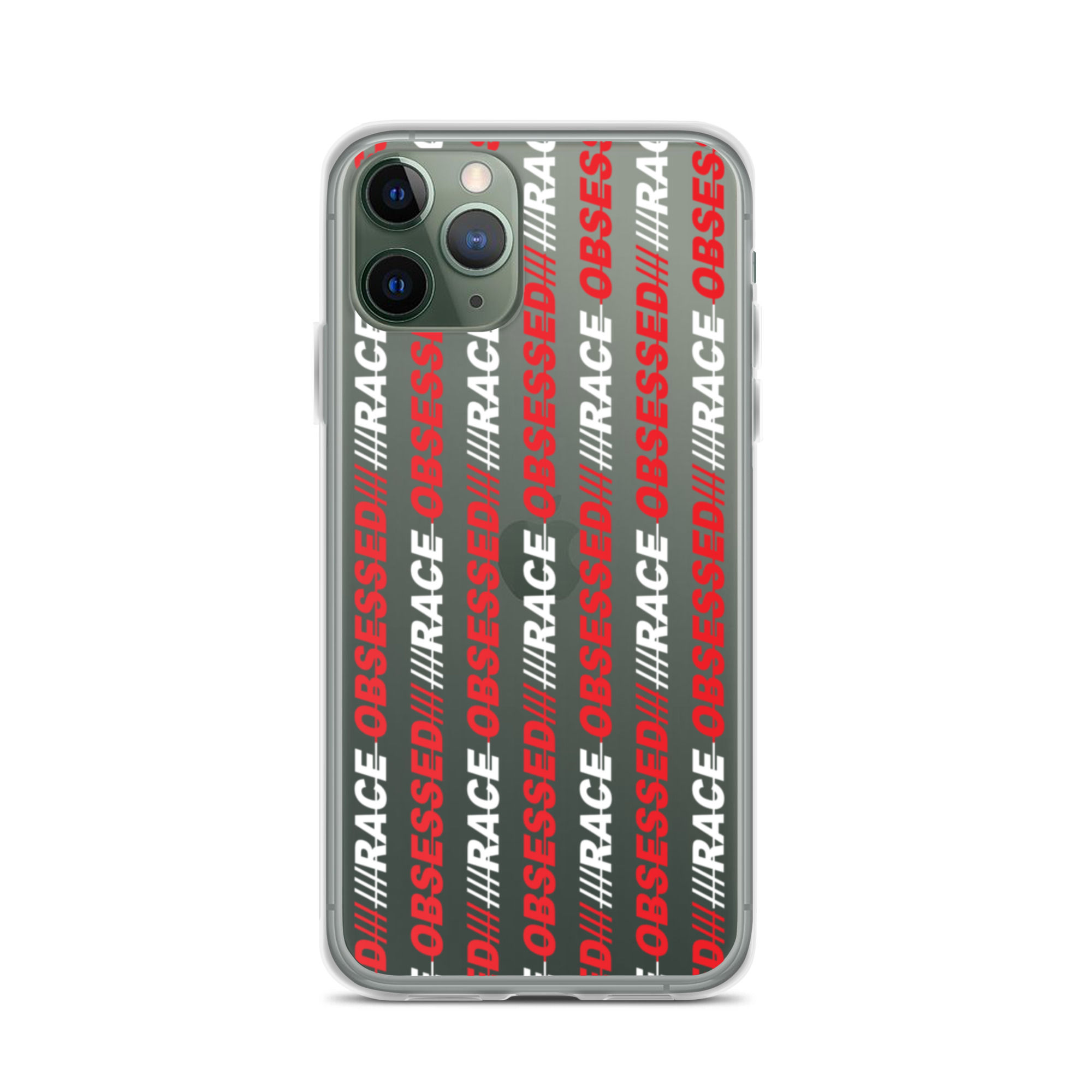 RACE OBSESSED Clear Case for iPhone®