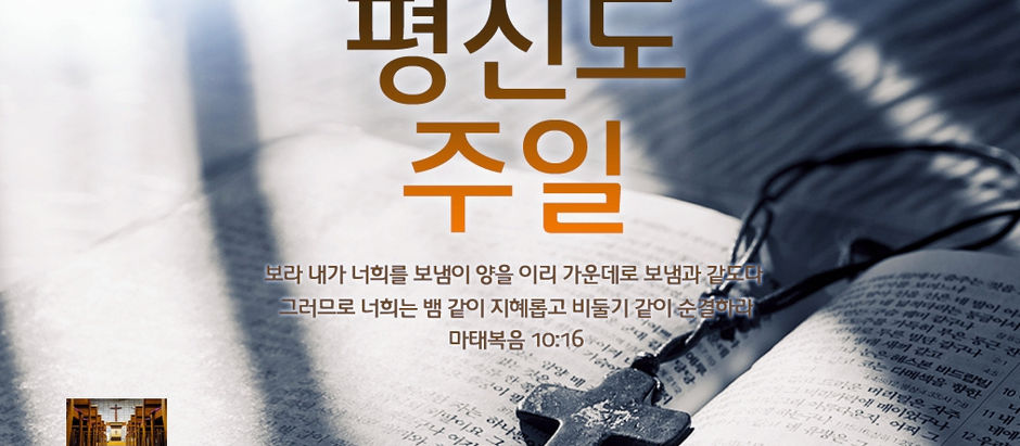 <평신도 사역주일 예배 안내>