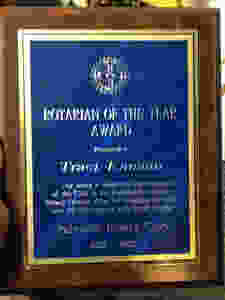 Palmetto Rotary, Rotarian of the Year Award