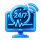 24/7 Remote monitoring