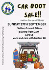Don't miss the final Car Boot Sale of 2026!