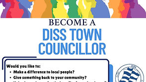 Become a Diss Town Councillor - 4 vacancies available