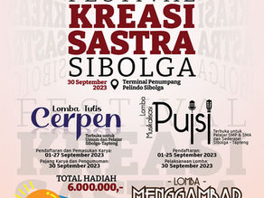 [DIUNDUR] FESTIVAL KREASI SASTRA SIBOLGA 