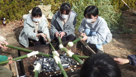 竹ワークショップ 竹林整備