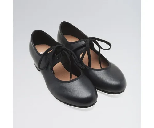 Childrens Chloe And Maud Tap Shoes, Black/White – BLOCH Dance - View #9