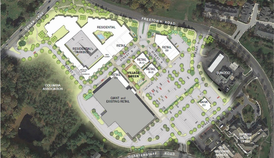 Hickory Ridge Redevelopment Zoning Board Case to Continue Virtually