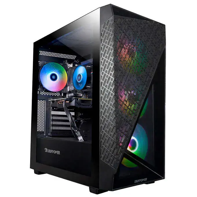 Thumbnail: iBUYPOWER SlateMesh Gaming Desktop - 13th Gen Intel Core i5-13400F - GeForce RTX