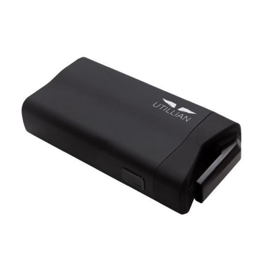 Thumbnail: Utillian vaporizer battery with logo for Luxor Bong.