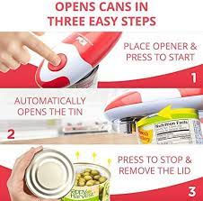 Thumbnail: Kitchen Mama Electric Can Opener: Open Your Cans with A Simple Push of Button -
