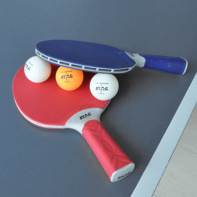 Thumbnail: Stag Pacifica OUTDOOR Table Tennis with Rackets, Balls and Storage Pouch