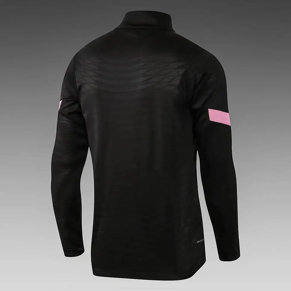 Thumbnail: PSG Paris Saint-Germain Half-Pull Training Suit Black Set