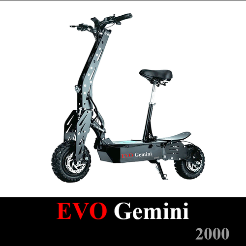 EVO Gemini 2000 Dual Hub Off road Only Electric Scooter Electricwehicle