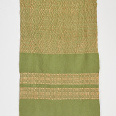 Green and Orange Cotton Spot Bronson Wall Hanging