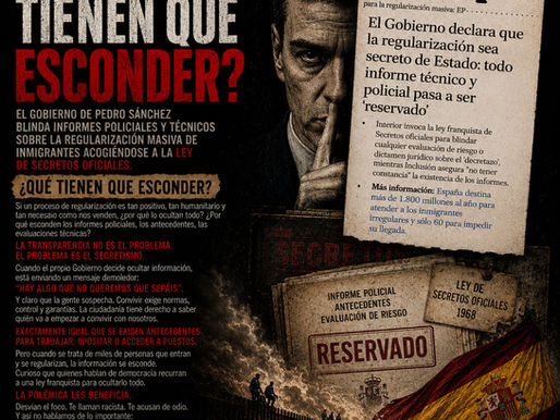 ¿Pero qué tienen que esconder?