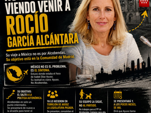 No estáis viendo venir a Rocío García Alcántara