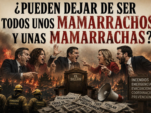 ¿Pueden dejar de ser todos unos mamarrachos y marrachas?