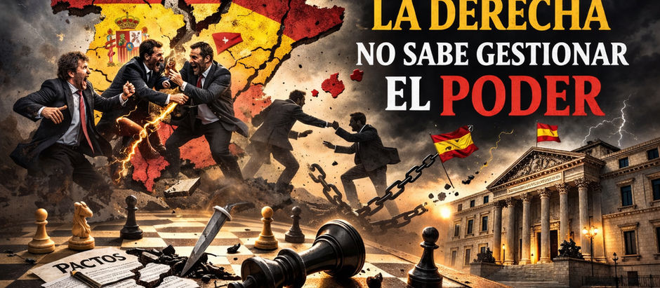 La derecha en España no sabe gestionar la llegada al poder