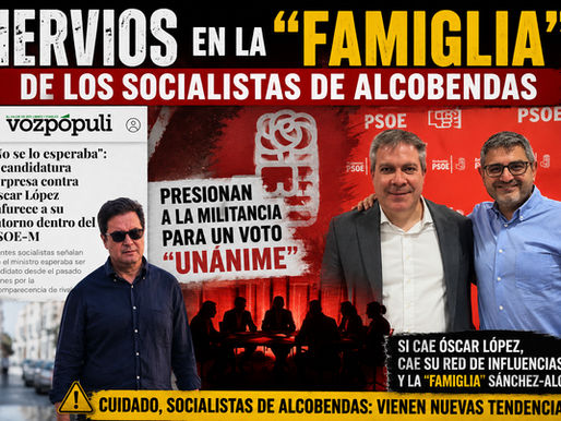 Nervios en "la famiglia" de los socialistas de Alcobendas
