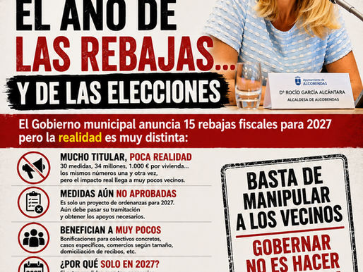 2027: El año de las rebajas y de las ELECCIONES