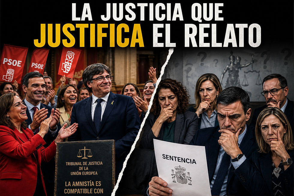 La justicia que justifica el relato