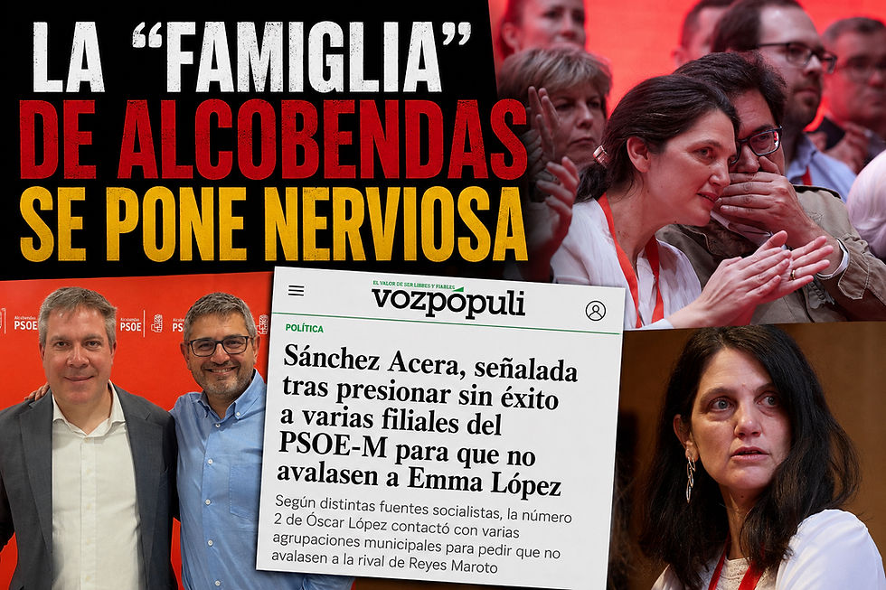 La “famiglia” de Alcobendas se pone nerviosa