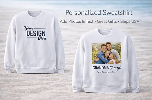 personalized sweatshirt
