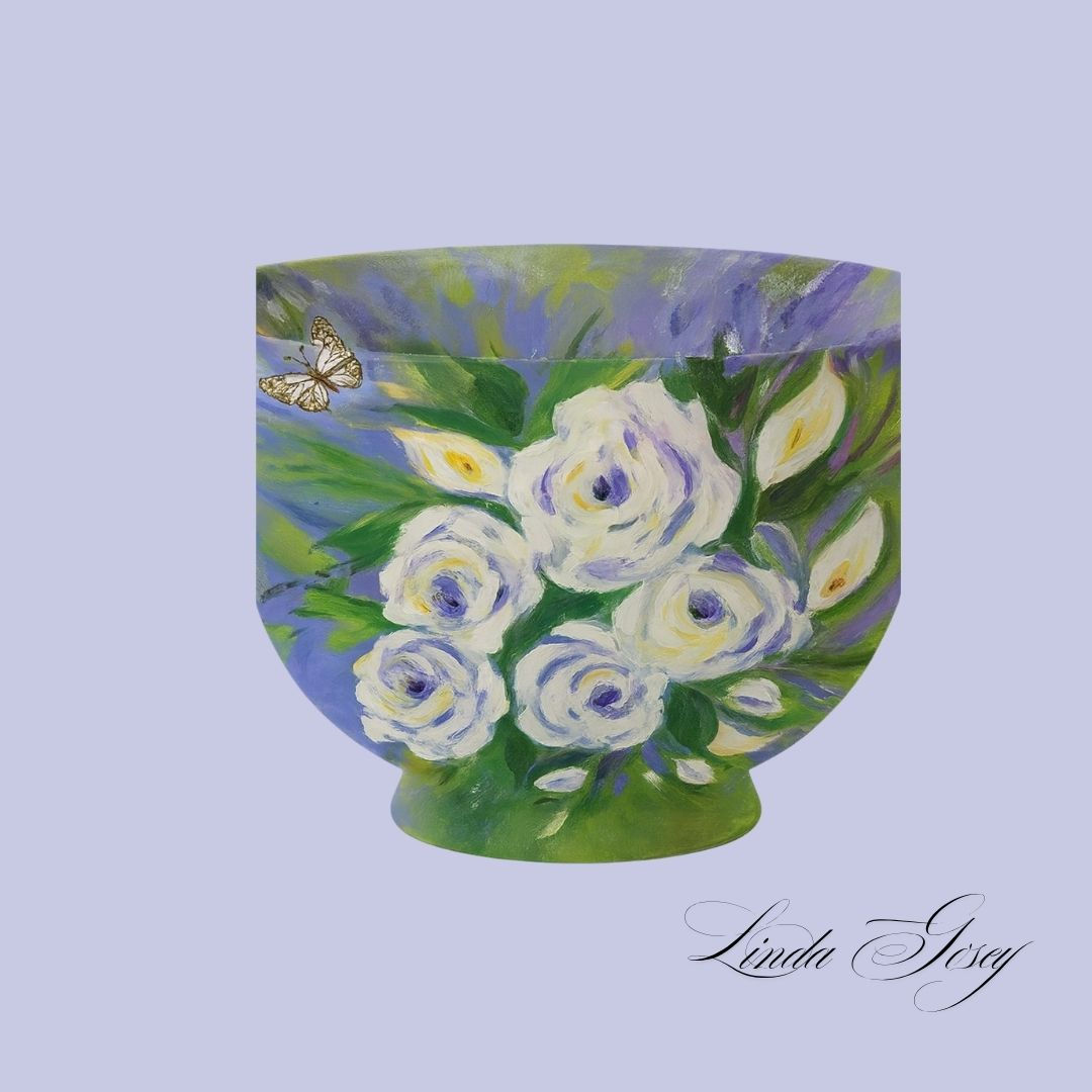 White Flower Small Bowl