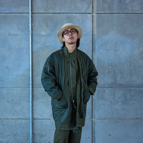ジャケット・アウター yoke GRADATION PRINTED FISHTAIL PARKA BT595_WY9867