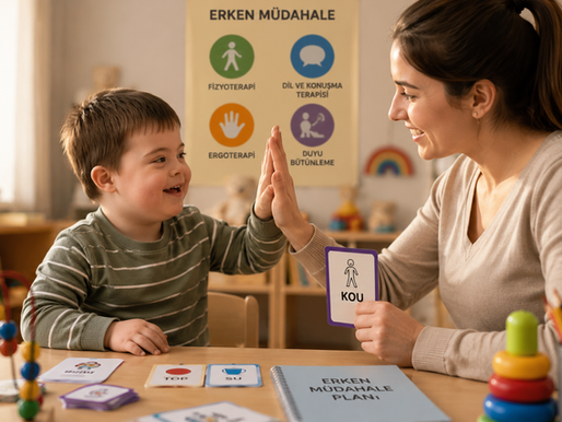Down sendromlu çocukta dil ve konuşma terapisi - oral motor egzersizler ve iletişim becerileri
